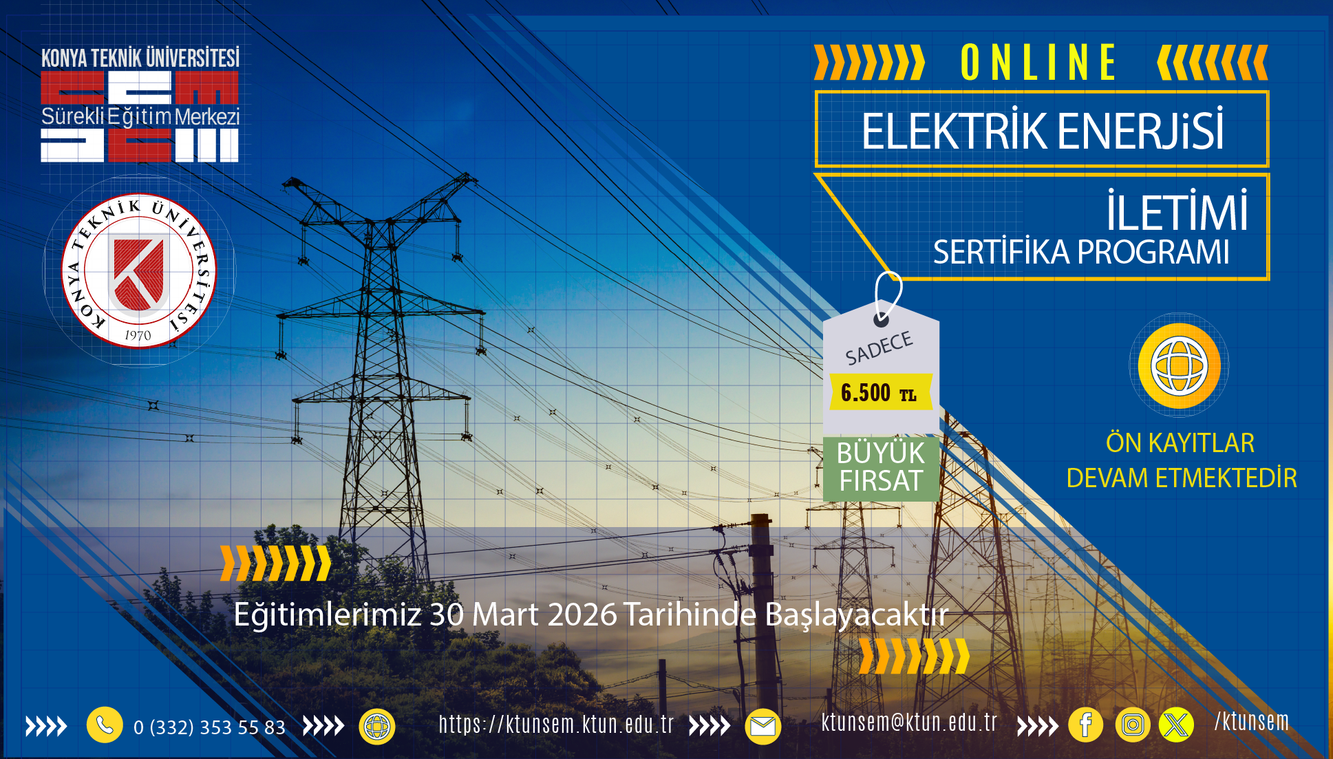 Online Elektrik Enerjisi İletimi Sertifika Programı